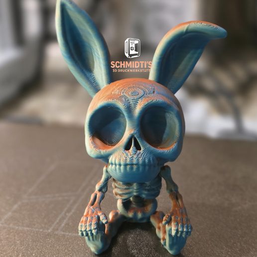 "Día de los Muertos" skeleton - rabbit ears