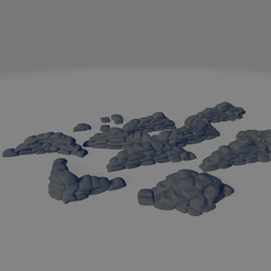 Copertina-Sandbags-Set-png-1.png Free STL file Angry Spaceguards Modular Sanbags Set V2・3D printable model to download
