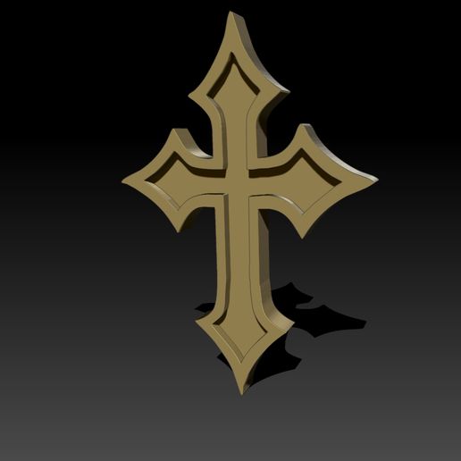 cross 3D model