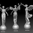 9.jpg Winged Victory on Sphere – 3D Sculpture Model