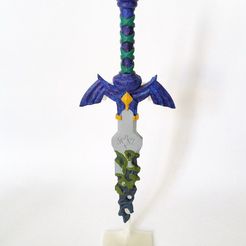 photo_2023-03-28_12-09-48.jpg Archivo 3D Master Sword The Legend Of Zelda "Tears of the Kingdom" TOTK TLOZ・Modelo imprimible en 3D para descargar