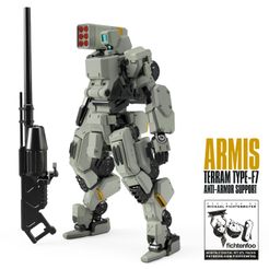 Cult-Armis-01.jpg ARMIS Terram Type-F7 AA Support Mecha (30cm)