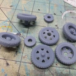 1/35 Opel Blitz Pneus