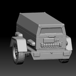 Archivo STL Remolque 750kg - remolque de coche ligero 1/24 👽・Objeto  imprimible en 3D para descargar・Cults