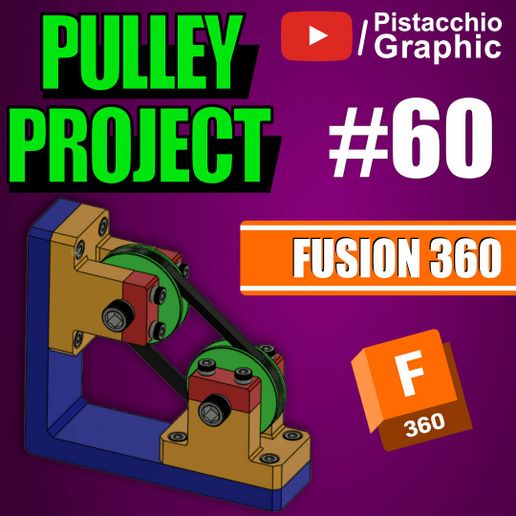 Post-Fusion.jpg Modelling a V-Belt Pulley System with Fusion 360 + Technical Drawing EBook (+232 pages)