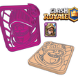 Principe.png Clash Royale Prince Cookie Cutter
