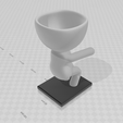 Sentadillas2.png STL-Datei Robert Squatting Pot herunterladen • 3D-druckbares Modell, 3Leones