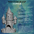 TOWER-85.png Wintergrasp TOWER – Fantasy Dice Tower STL for Tabletop and D&D (Pre-Supported)