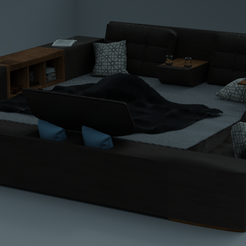blmgdsgn.png STL file bed room・3D print design to download