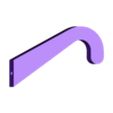 Paper_towel_arm.stl 2020 extrusion paper towell roll hanger