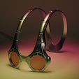 untitled4.png Oakley Over The Top inspired sunglass for 3D printing 3D print model