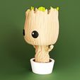IMG_20240623_125403.jpg Baby Groot Funko Pop Bobblehead | STL + 3MF (Colored)