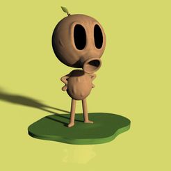 frente-ok.jpg Archivo STL DIORAMA HILDA - HOMBRE DE MADERA・Diseño de impresora 3D para descargar