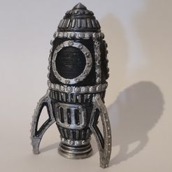 1.jpg Fichier STL Fusée Steampunk・Modèle pour imprimante 3D à télécharger