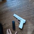 Browning Hi-Power (3D-printed replica)