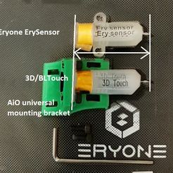 F te § rv sensor fa ued Ery-senso in mom See OUCH 3D Touch Yet Another Nerd Solution - Eryone All in One 3D/BLTouch Mounting Bracket