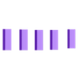 Trapezoidal_Pin_5_sizes.stl Floating Cup improved, good balance