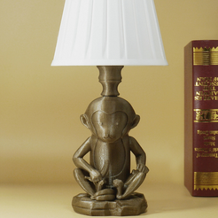 Capture_d_e_cran_2016-02-05_a__10.13.01.png Бесплатный STL файл Little monkey lamp・Модель 3D-принтера для скачивания
