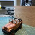 Open JEEP CJ7 with separate hardtop