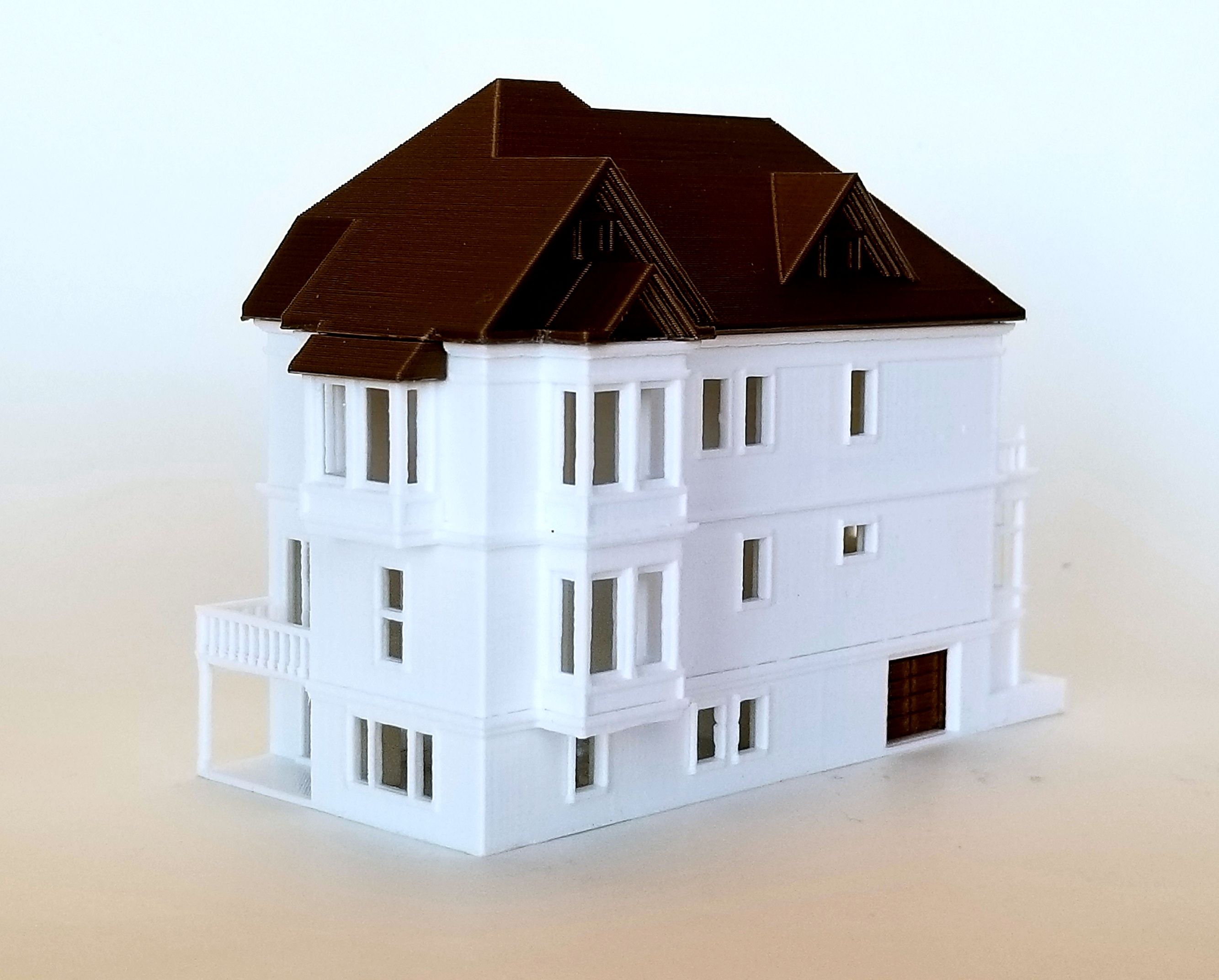 2019-05-20 13.47.46-1.jpg 3D file PREMIUM N Scale San Francisco Victorian Painted Lady - Kavanaugh House・3D printing template to download, MFouillard