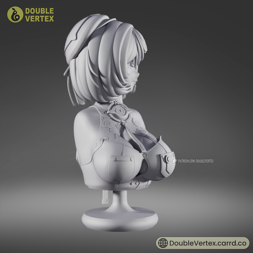 Yidhari-Bust-Figure-Mat-2.png Yidhari - Figura Busto Zenless Zone Zero