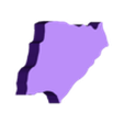 Cuerpo14.stl MAP OF ARGENTINA