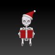 ZBrush-Document.jpg Файл STL Рождественский скелет гибкий / Squelette de Noël articulé・Дизайн 3D принтера для загрузки