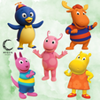 coleccion-backyardigans.png Los Backyardigans - Colección completa 5 figuras 3D