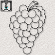 project_20230910_1313397-01.png grapes wall art bunch of grapes wall decor wine 2d art realistic food