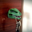 4 foto dinos.jpg STL file Dinosaurs coat rack・3D print design to download