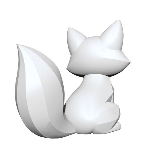 🦊 Fox・ STL File for 3D printing・Cults