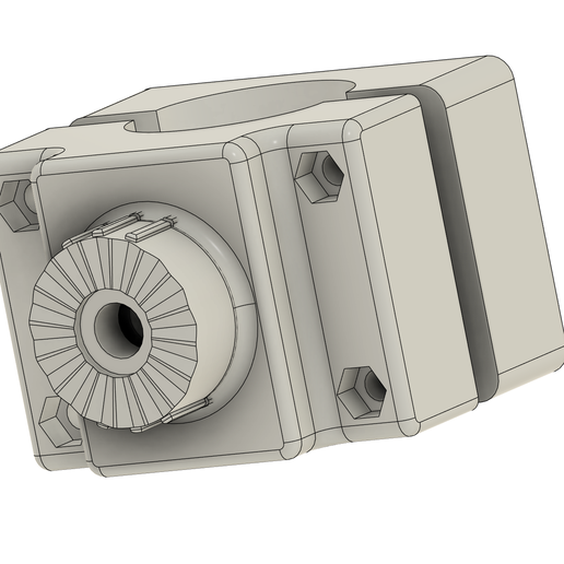 🛥️ Active Target 1/2 0° mount・ 3MF File for 3D printing・Cults