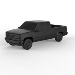 Chevrolet-K-1500-ExtendedCab-1988.jpg 3D file Chevrolet K 1500 ExtendedCab 1988 (PRE-SUPPORTED)・3D printer design to download