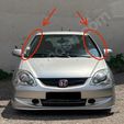 IMG_5300.jpeg Civic Sport Ep2 windshield edge trim (L)