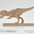 36ba4591e87286d3f02cb81fb58dba62_display_large.jpg Tyrannosaurus-Rex 3-layered-animal cnc/laser