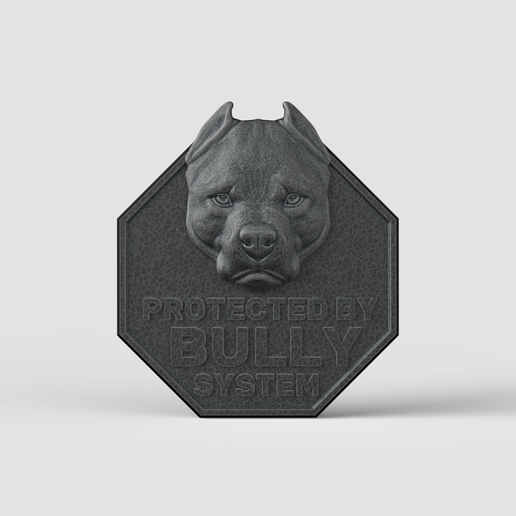 Pitbull-pendant-stl-cnc-3dmodel.226.png 3D модель STL CNC файл Панель Pitbull
