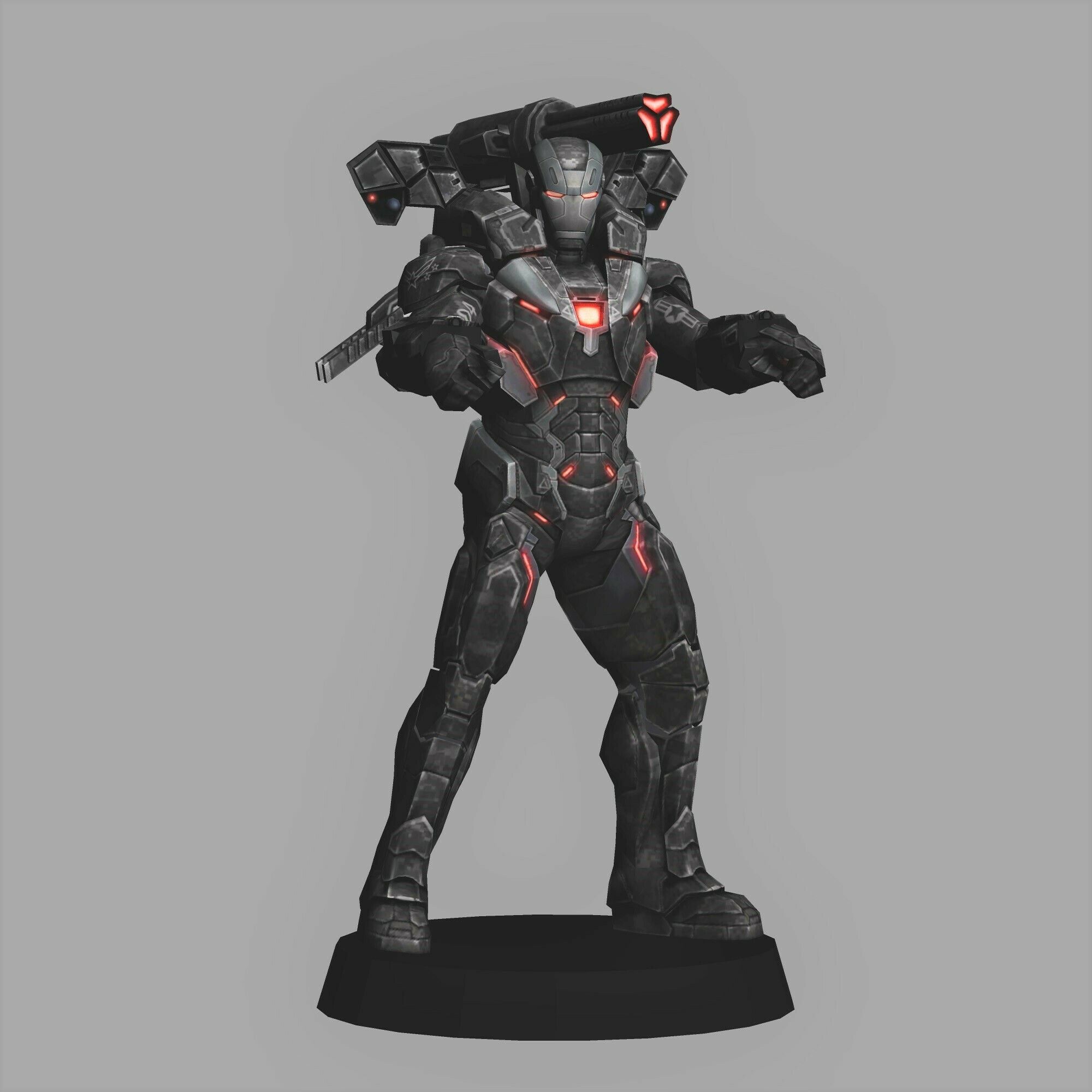 STL file Warmachine Mk4 - Avengers Infinity War low poly 3d print・3D ...