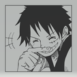 luffy.png Luffy smile One Piece 2D Art