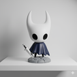 Gemini_Generated_Image_hervi7hervi7herv.png Boxy Hollow Knight 🗡️ - Integrated Rock Base (Self-Supporting 3D Print!) ⛰️