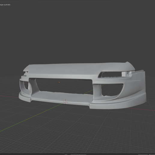 🎲 MR2 SW20 Border Bumper (RAW)・ STL File for 3D printing and CNC