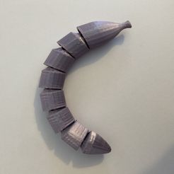 tempImageY8QlYA.jpg Fichier STL articulated bananas V2・Modèle à télécharger et à imprimer en 3D