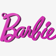 Barbie1.png BARBIE LOGO - KEYCHAIN PACK
