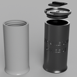 container.png Shaker Container with Screw on Lid