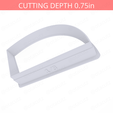 1-3_Of_Pie~3.5in-cookiecutter-only2.png Slice (1∕3) of Pie Cookie Cutter 3.5in / 8.9cm
