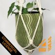 Planter-2.jpg Bullet Planter Pot 2 - hanging planter + stands - Commercial License