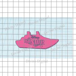 Disney-Wonder-Ship-Watermark.jpg Disney Cruise Line Wonder Ship DCL Magnet or Fish Extender