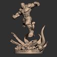 19.JPG Hulk Angry - Super Hero - Marvel 3D print model