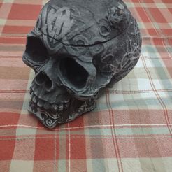 SKULL TRIBAL DECKBOX - magic the gathering tcg mtg card play game commander legacy edh modern zombie skeleton