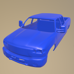 a001.png STL file GMC Sierra 2006 PRINTABLE CAR BODY・3D printing design to download