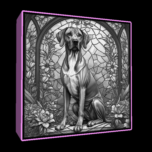 Naamloos.png Lightbox Rhodesian Ridgeback lithophane